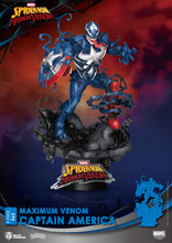 Load image into Gallery viewer, Beast Kingdom D-Stage 065 Diorama Stage Spider-Man Maximum Venom: Captain America
