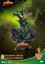 Load image into Gallery viewer, Beast Kingdom D-Stage 068 Diorama Stage Spider-Man Maximum Venom: Little Groot
