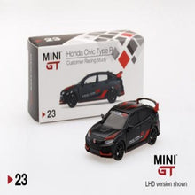 Load image into Gallery viewer, Mini GT 1:64 Honda Civic Type-R Customer Racing Study #23

