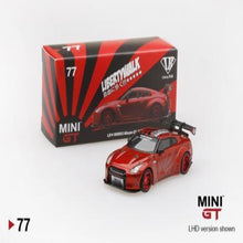 Load image into Gallery viewer, Mini GT 1:64 Libertywalk GT-R R35 #77
