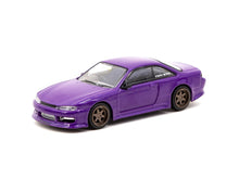Load image into Gallery viewer, Tarmac Works 1/64 VERTEX Nissan Silvia S14 Purple Metallic
