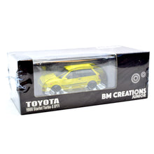 Load image into Gallery viewer, BM Creations 1/64 Toyota EP71 Starlet Turbo S 1998 YELLOW (RHD) 64B0258 - 419359
