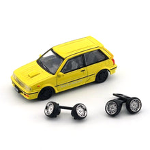Load image into Gallery viewer, BM Creations 1/64 Toyota EP71 Starlet Turbo S 1998 YELLOW (RHD) 64B0258 - 419359
