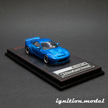 Load image into Gallery viewer, Ignition Model 1:64 IG1408 Rocket Bunny RX-7 (FD3S) Blue Metallic
